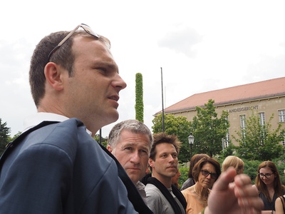 Baudirketor Reinhard Weitzer, Reinhard Seiß, Lukas Göbl