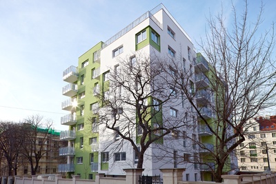 Passivhaus Jungstrasse, Wien 2, 2009