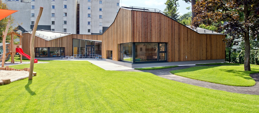 Kindergarten Purkersdorf, 2016 – © Treberspurg & Partner Architekten Kindergarten Purkersdorf, 2016