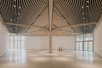 ORTE Bauvisite_ KinderKunstLabor Museumssal_St Poelten_Schenker Salvi Weber Architekten