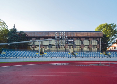ORTE Exkursion_ Znojmo_Sporthalle 1980-1982_Architektur Jiri Siegel