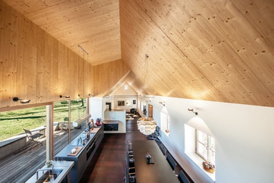 ORTE_Bauvisite_Spuren im Licht_Atelierhaus Wolfshof Innenansicht_Johannes Kraus