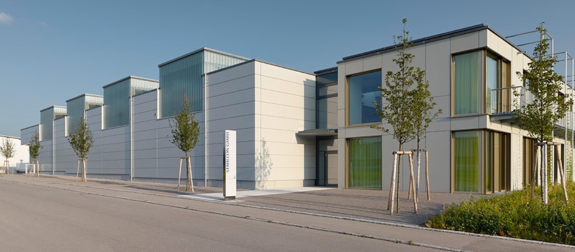 Betriebsgebäude Stahlcon GmbH, Steinenbronn / D – © Zooey Braun Betriebsgebäude Stahlcon GmbH, Steinenbronn / D