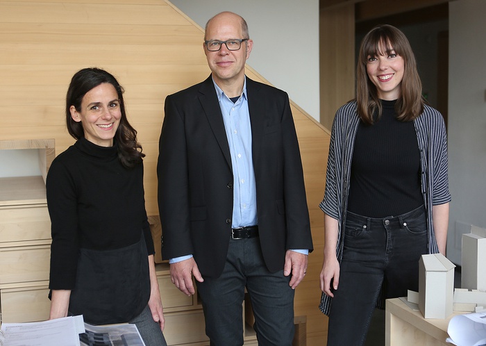 vlnr: Petra Bereuter, Wolfgang Bereuter, Michaela Gmeilbauer