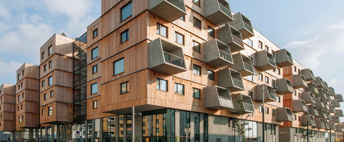 ASP Aspern Holzwohnbau, Wien 22, 2015 – © Hertha Hurnaus | berger+parkkinen architekten | querkraft architekten ASP Aspern Holzwohnbau, Wien 22, 2015