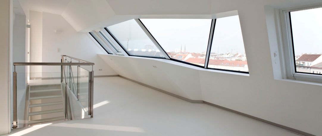 Gaussplatz Lofts - Dachgeschoßausbau & Sanierung Gründerzeithaus, Wien 20, 2019 – © Pilo Pichler Gaussplatz Lofts - Dachgeschoßausbau & Sanierung Gründerzeithaus, Wien 20, 2019