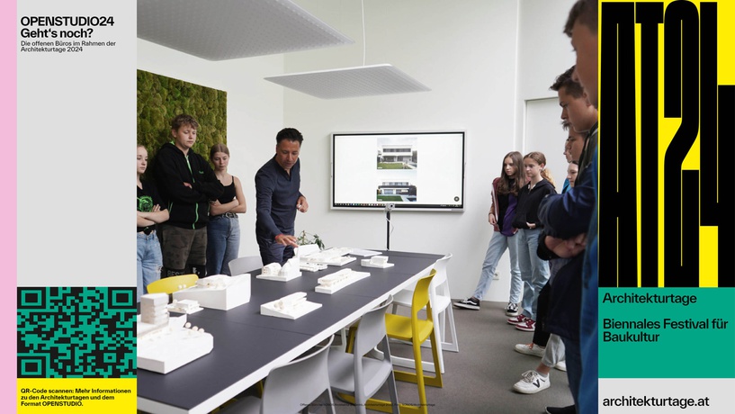 Offenes Büro bei SONOS Architektur ZT Gmhb, Architekturtage 2022 – © SONOS/Architekturtage Offenes Büro bei SONOS Architektur ZT Gmhb, Architekturtage 2022