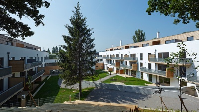 Wohnbau Breitenfurterstraße, Wien 23, Praschl-Goodarzi Architekten