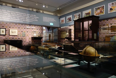 Ausstellungsansicht Sehnsucht Ferne.