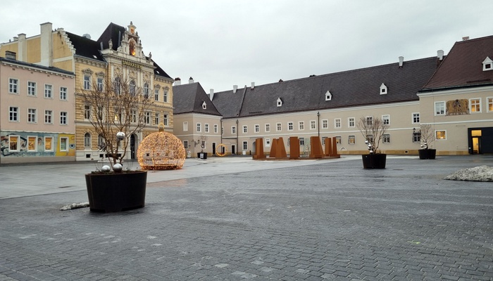 Domplatz St. Pölten, Dezember 2023
