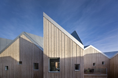 Centre for Cancer and Health, Kopenhagen, Nord Architects – © © Adam Mørk Centre for Cancer and Health, Kopenhagen, Nord Architects