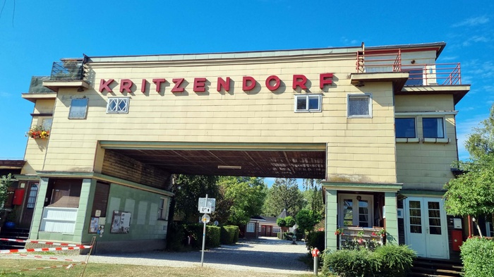 Brücke im Strombad Kritzendorf