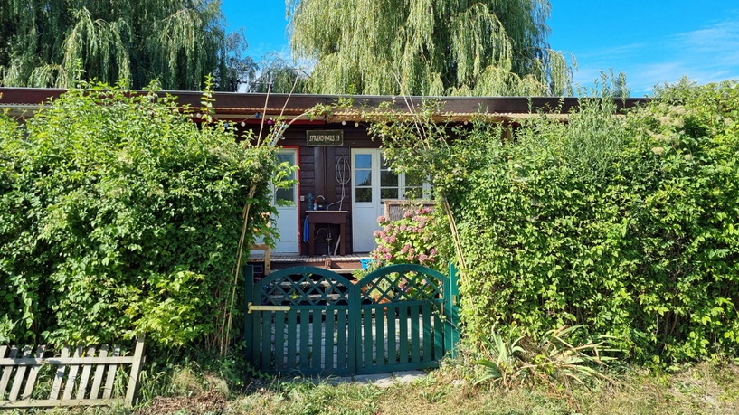 Kabane im Strombad Kritzendorf – © Heidrun Schlögl Kabane im Strombad Kritzendorf