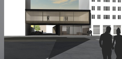 HOLZ 24 – © Rendering und Architektur: ah3 Architekten HOLZ 24