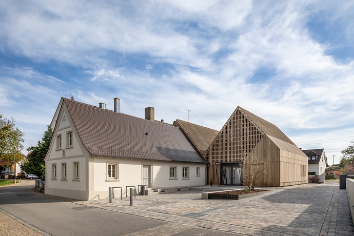 Bücherei Gundelsheim – © Stefan Meyer Architekturfotografie Bücherei Gundelsheim