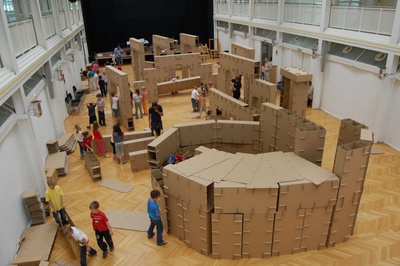 Kinder entdecken Architektur