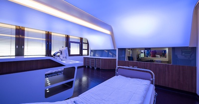 "Parametrische (T)Raumgestaltung", Intensivstation, Charité Berlin