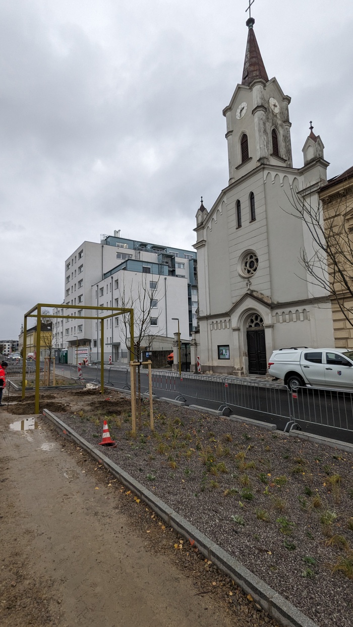 Baustellenfoto, Winter 2023/24