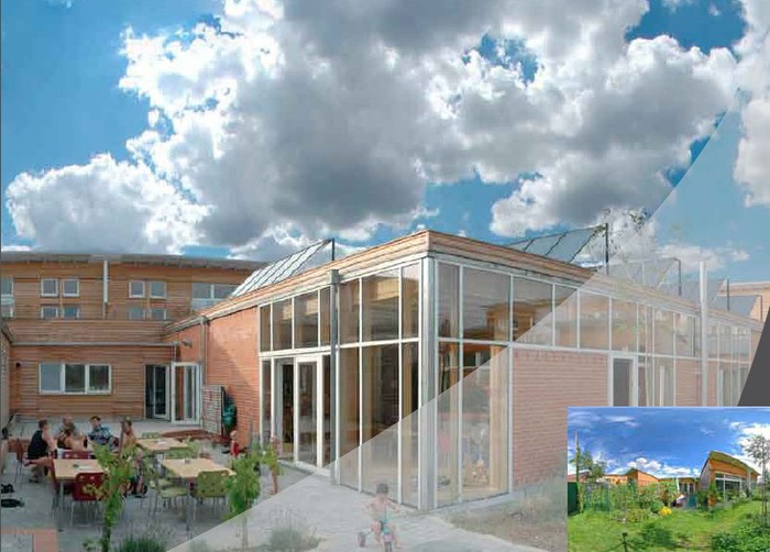 Siedlungsprojekt Lebensraum Gänserndorf, Arch: Atelier für naturnahes Bauen Deubner