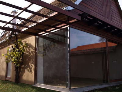 Lehmhaus Innenhof | Mag. Andreas Breuss – © Foto: Andreas Breuss Lehmhaus Innenhof | Mag. Andreas Breuss