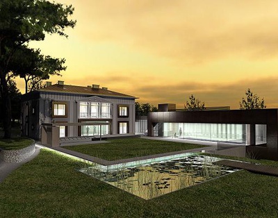 hocholdinger knauer engl – © Um-/ Zubau einer Villa in Mödling, Grafik: hochholdinger knauer engl architekten hocholdinger knauer engl