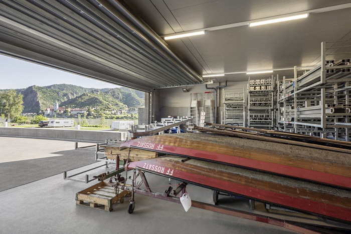 Mobilelementelager Rossatzbach